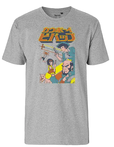 Space Cowboy Squadron - cowboy, bebop, anime, manga, space, weltraum, weltall - Fairtrade T-Shirt