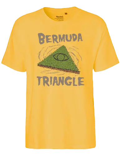Bermuda Triangle - bermuda dreieck, verschwörung, conspiracy, triangle, aluhut, aliens, disapprences - Fairtrade T-Shirt
