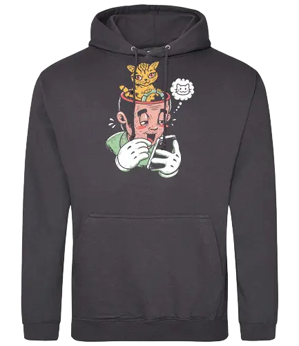 Cat Rules - cat, katze, neko, katzenvideos, süß, cute, niedlich - Standard Hoodie