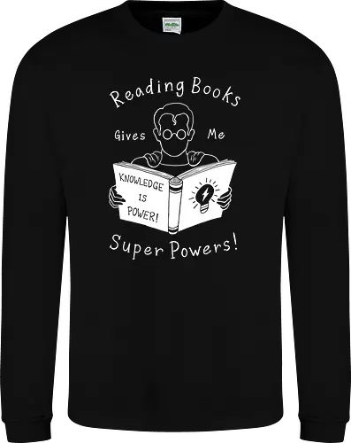 Books give me super powers!