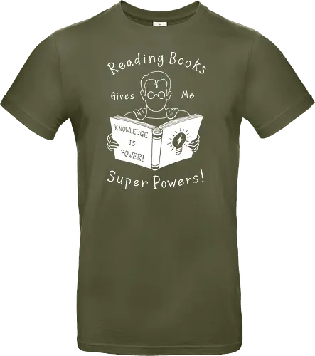 Books give me super powers!