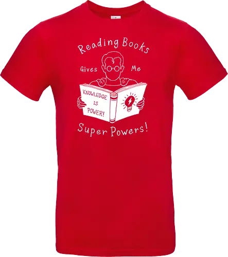 Books give me super powers!