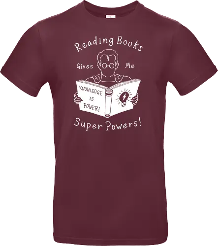 Books give me super powers!