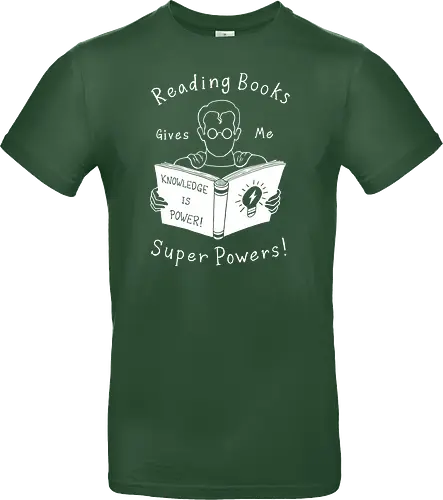 Books give me super powers!
