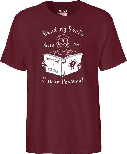 Books give me super powers!