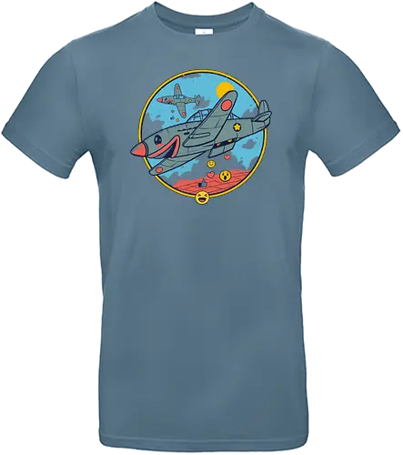 Kamikaze Likes and Smiles - make love not war, emoji, like, Smiley, frieden, pce - Standard T-Shirt