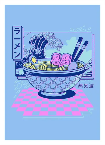 Vaporwave Ramen