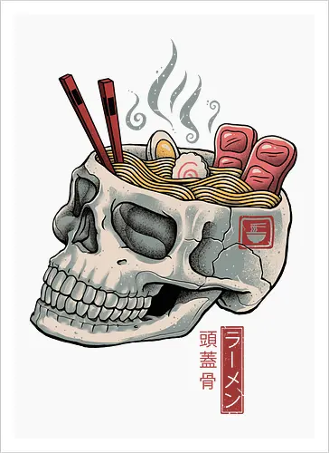 Ramen Skull
