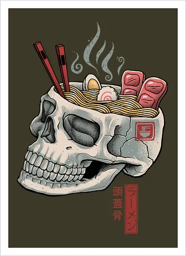 Ramen Skull