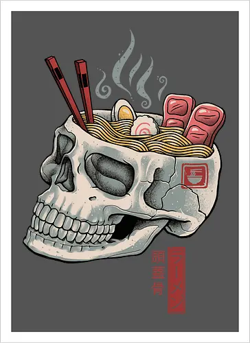 Ramen Skull