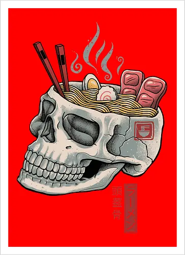Ramen Skull