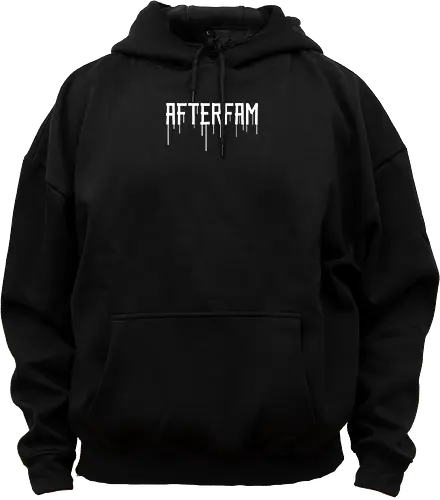 Chabo - Afterfam - Danke für nix (white) - Boxy Oversize Hoodie