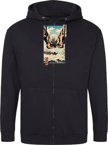 Ancient Moth Ukiyo-e