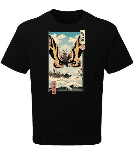 Ancient Moth Ukiyo-e