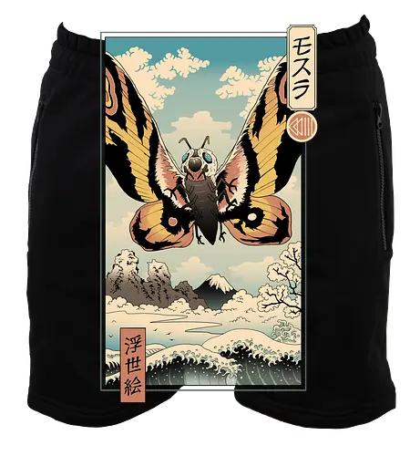 Ancient Moth Ukiyo-e