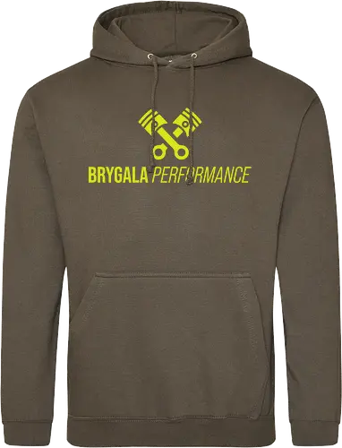 Brygala Performance - Logo neongelb