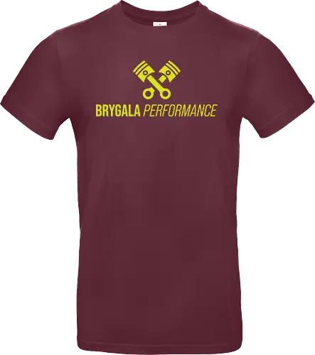 Brygala Performance - Logo neongelb