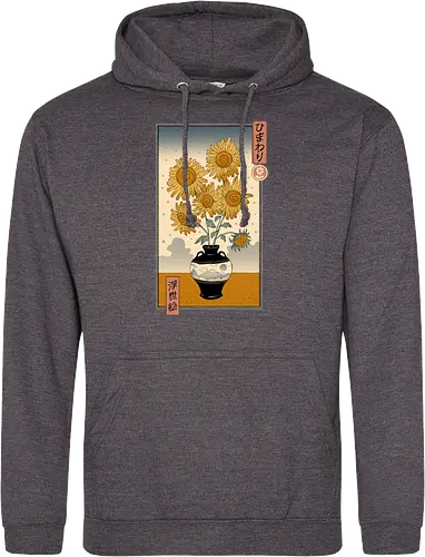 Sunflower Ukiyo-e
