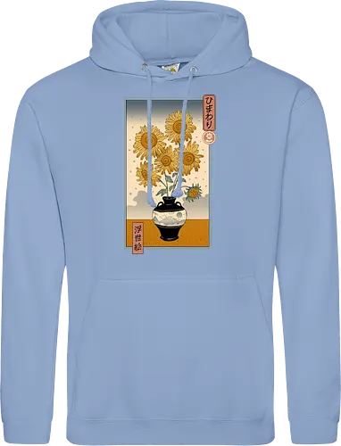 Sunflower Ukiyo-e