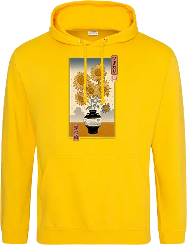 Sunflower Ukiyo-e