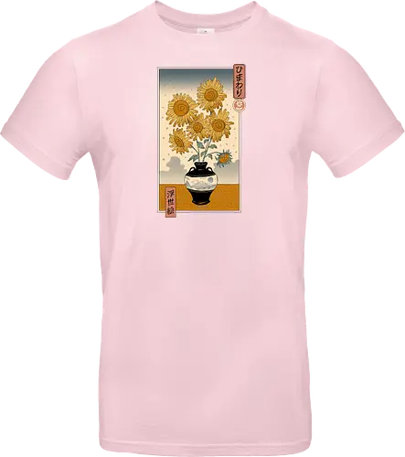 Sunflower Ukiyo-e
