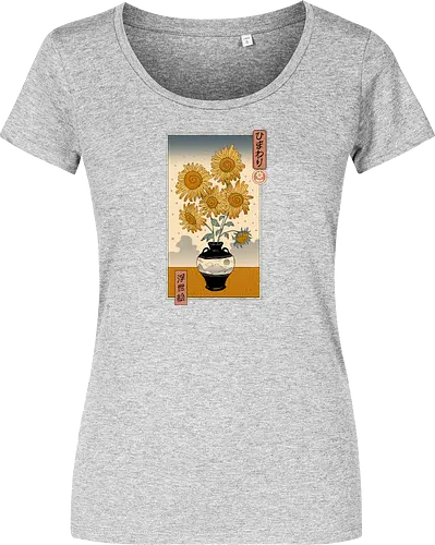 Sunflower Ukiyo-e
