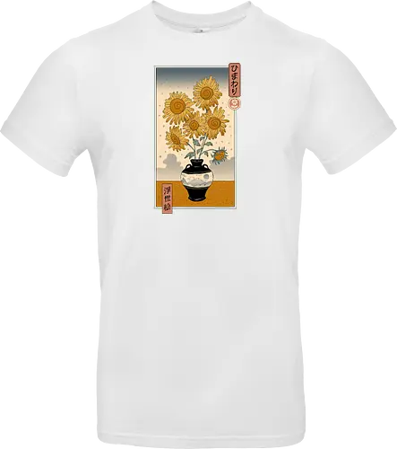 Sunflower Ukiyo-e