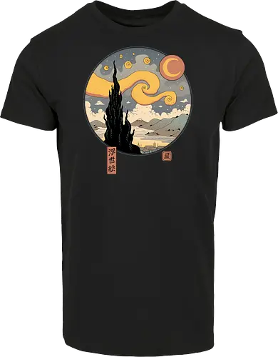Starry Ukiyo-e Night