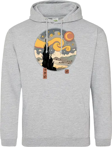 Starry Ukiyo-e Night