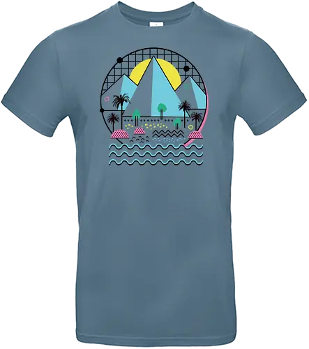 Land of the Bold and Abstract - kunst, art, retro, Testbild - Standard T-Shirt