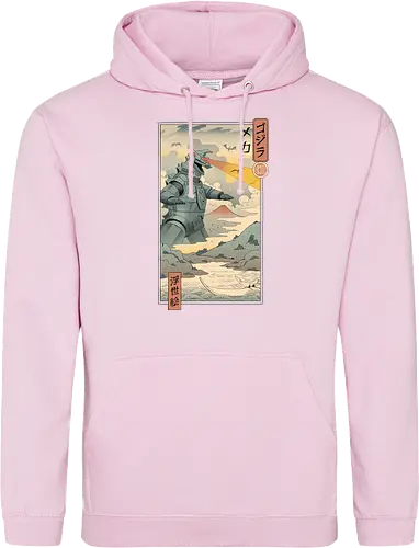 Mecha Kaiju Ukiyo-e