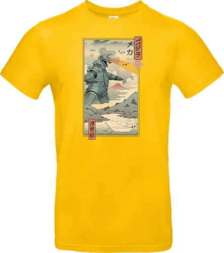 Mecha Kaiju Ukiyo-e