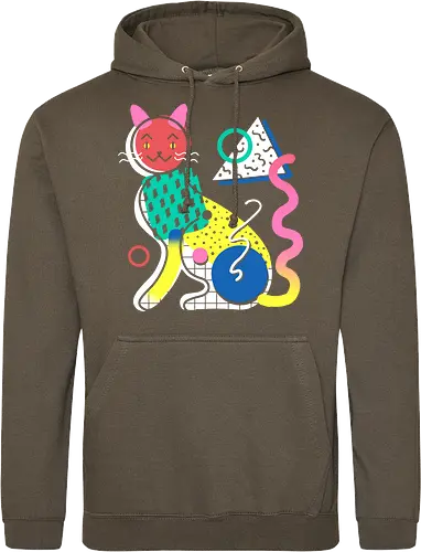 Memphis Cat Design