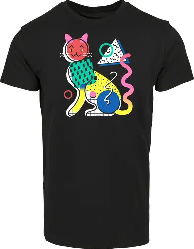 Memphis Cat Design