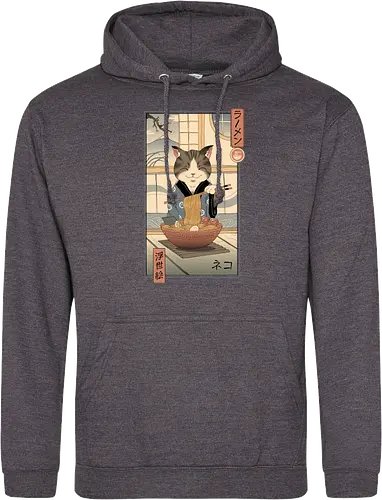 Neko Ramen Ukiyo-e