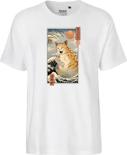 Catzilla Ukiyo-e