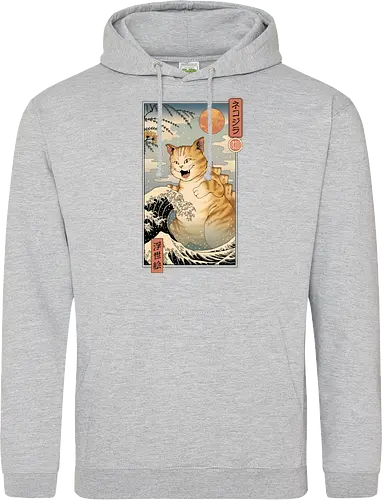Catzilla Ukiyo-e