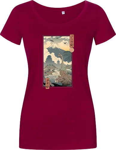 Jurassic Ukiyo-e 1
