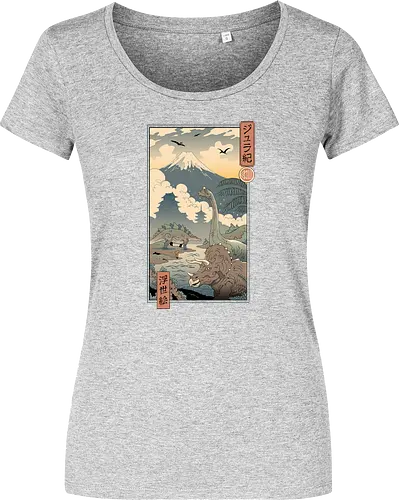 Jurassic Ukiyo-e 1