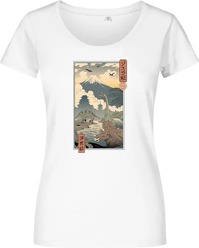 Jurassic Ukiyo-e 1