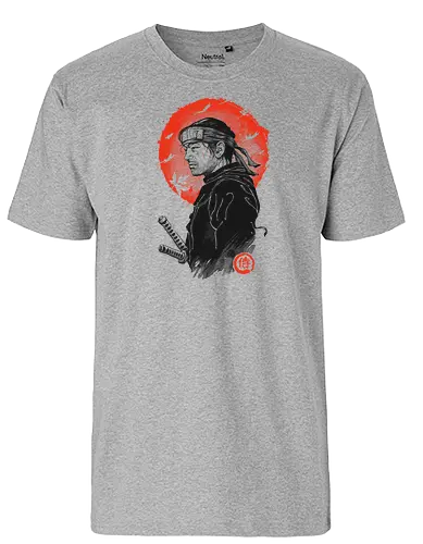 Ghost Samurai - gaming, ghost, samurai, ronin, Tsushima, console - Fairtrade T-Shirt