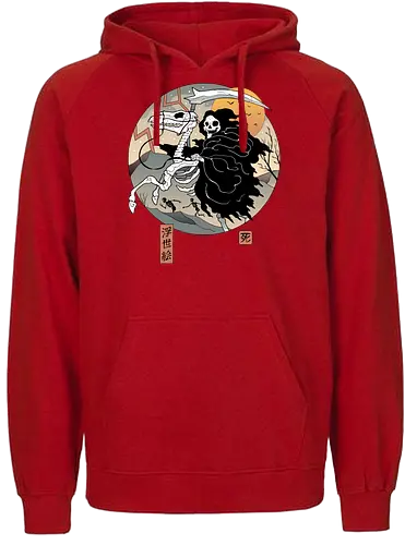 Crossing Death - tod, rider, Reiter, apokalypse, death - Fairtrade Hoodie