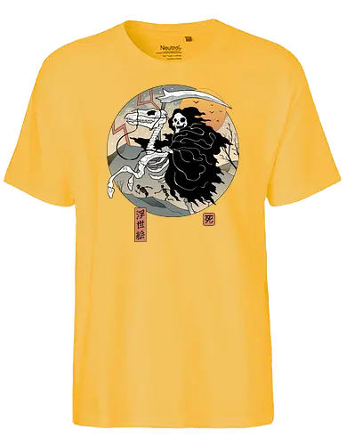 Crossing Death - tod, rider, Reiter, apokalypse, death - Fairtrade T-Shirt