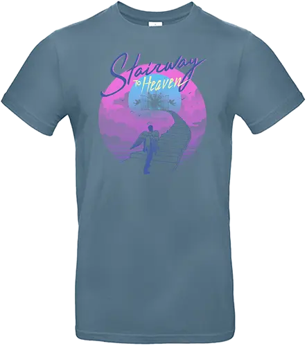 Stairway to Heaven - Zeppelin, himmel, music, popmusic, classic - Standard T-Shirt