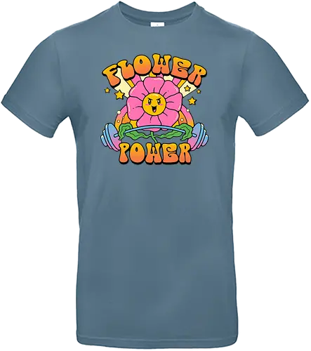 Flower Power - flower, power, hippie, plants, pflanze - Standard T-Shirt