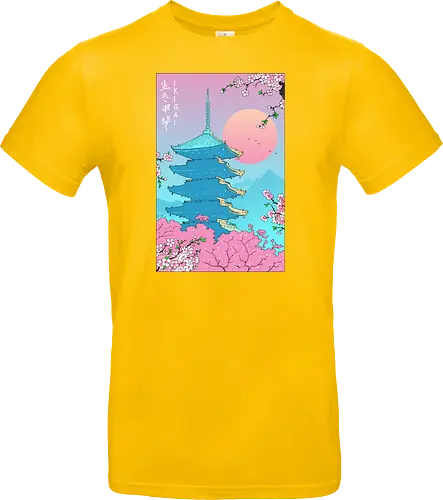 Ikigai in Kyoto - japan, Kyoto, Ikigai, art, kunst, nippon - Standard T-Shirt