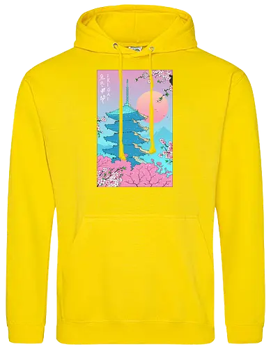 Ikigai in Kyoto - japan, Kyoto, Ikigai, art, kunst, nippon - Standard Hoodie