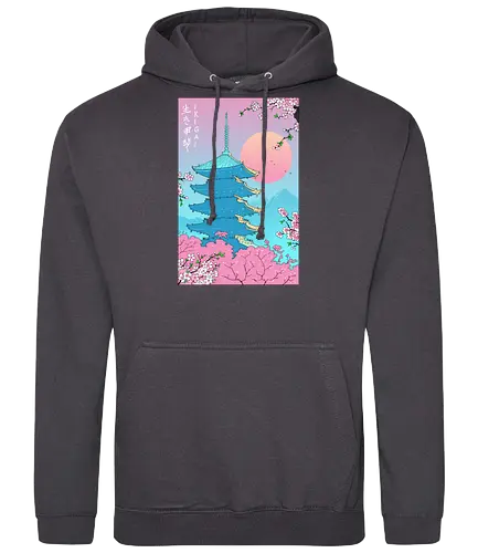 Ikigai in Kyoto - japan, Kyoto, Ikigai, art, kunst, nippon - Standard Hoodie