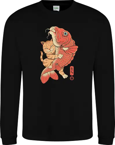 Cat Catching Carp
