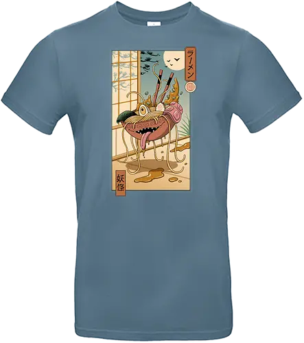 Yokai Ramen in Edo - ramen, yokai, japan, ghost, spirit, nippon - Standard T-Shirt